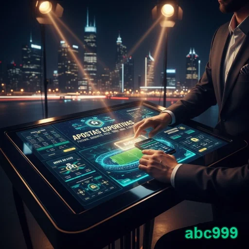 Ilustração de Experimente a Diversão Online Segura com abc999